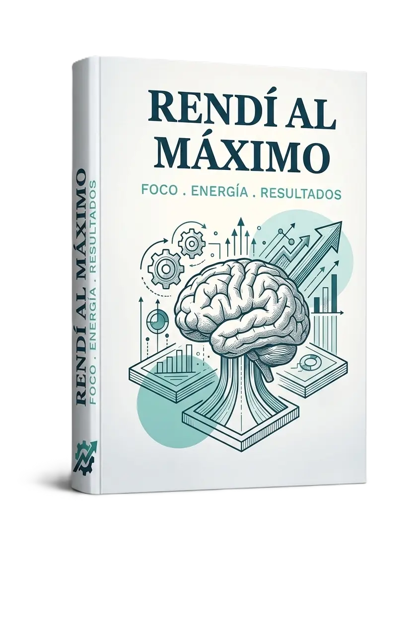 Portada del libro Rendí al Máximo