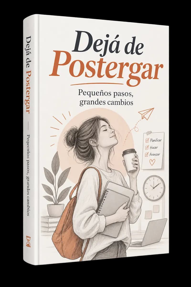 Portada del libro Dejá de Postergar
